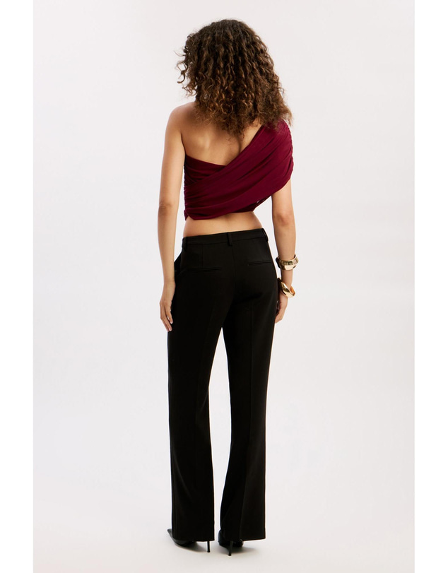 Bardot - Harley One Shoulder Mesh Top