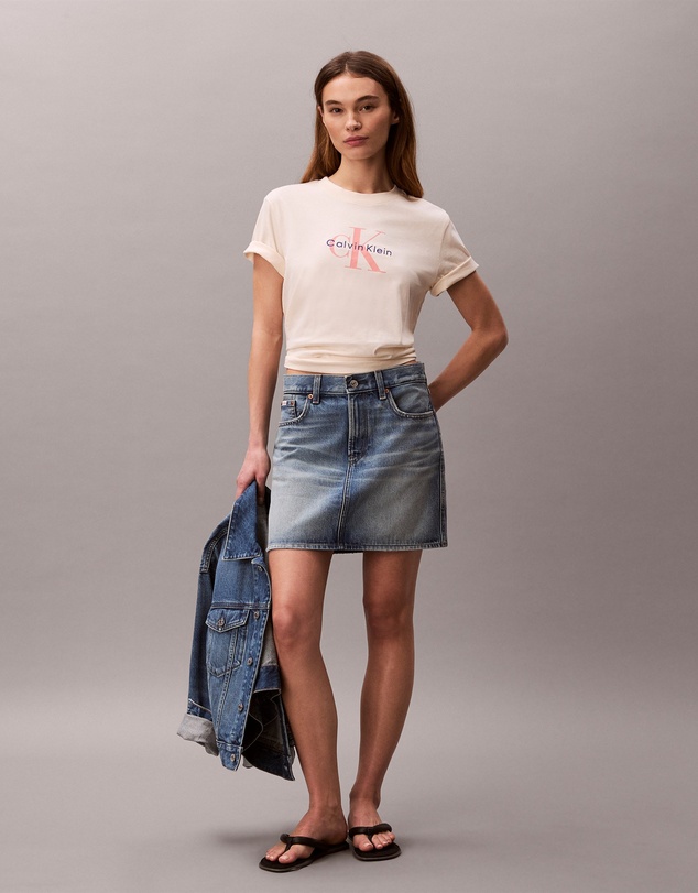 Calvin Klein Jeans - Embroidered Monogram Logo Tee