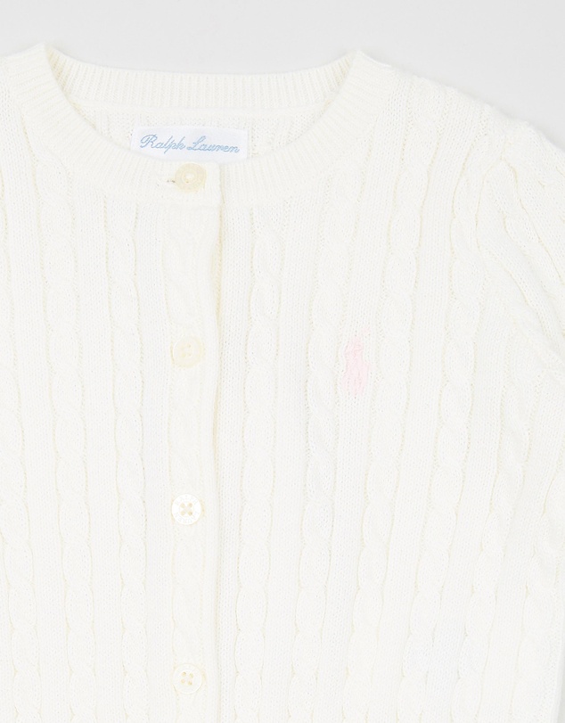 Polo Ralph Lauren - Mini Cable Cardigan - The Iconic Exclusive - Babies