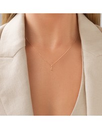 Michael Hill - L Initial Pendant in 10kt Yellow Gold