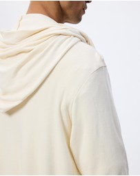 Surrounded By Ghosts - The Aikinite Hooded Rib Knit Cardigan