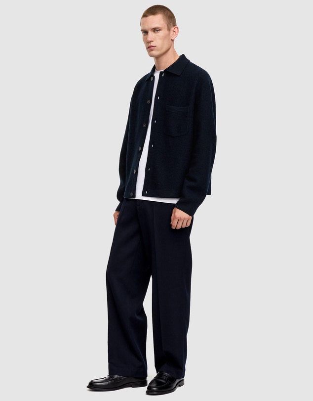 ARKET - Boiled Wool Cardigan