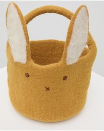 Phile - Easter Bunny Basket - Mustard
