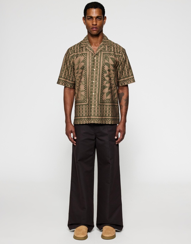 Scotch & Soda - Relaxed Fit Placed AOP Shirt
