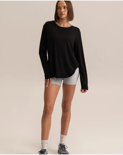 HyperLuxe The Label - Loose L/S Top