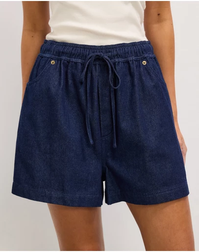 The Fated - Jemma Soft Denim Shorts