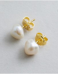 SAINT VALENTINE - Mara Keshi Pearl Studs - Gold