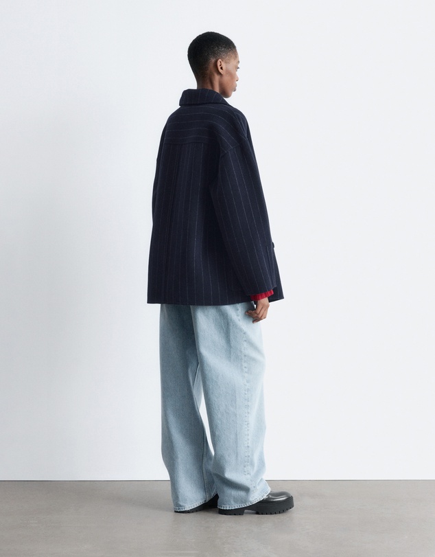 & Other Stories - Cocoon-Shaped Wool Jacket