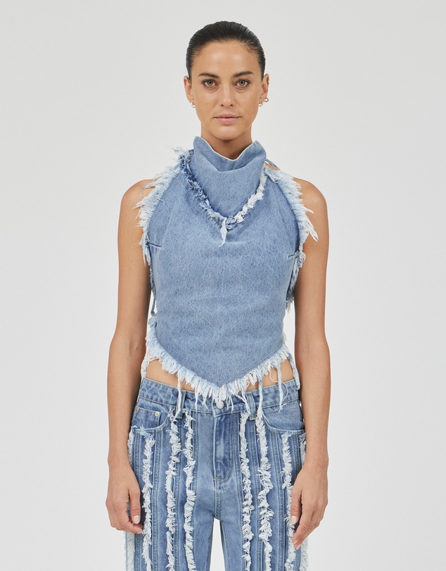 Third Form - Trace Distressed Kite Top