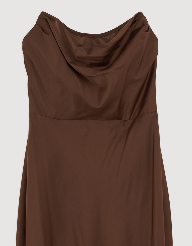 Revibe - Repaired CHANCERY Jada Strapless Corset Maxi Dress - AU 8