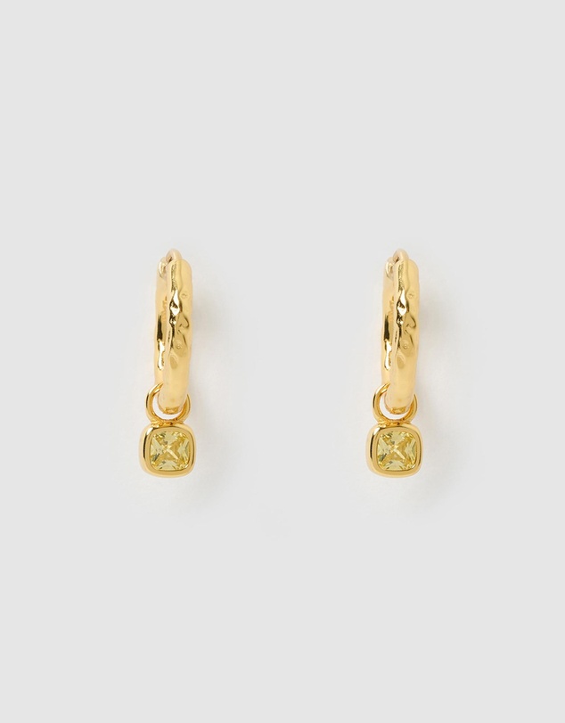 Izoa - Alwyn Huggie Earrings