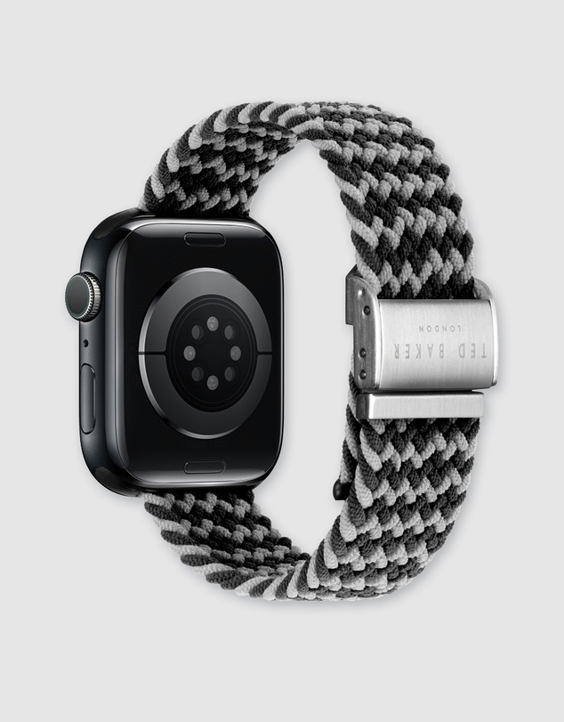 Ted Baker - Ted Baker Apple Band - Braid Black and Grey