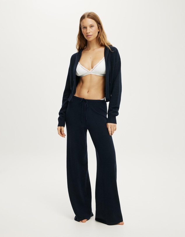 Cotton On Body - Hooded Zip Up Knit Cardi