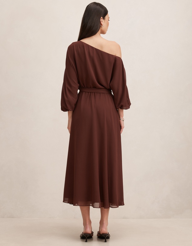 Forever New - Samantha Tipped Draped Midi Dress