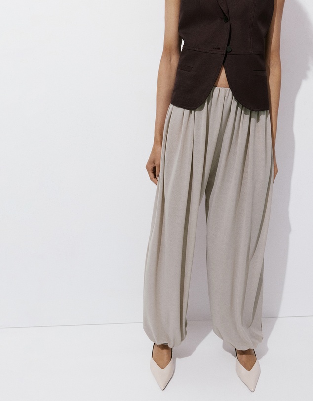M.N.G - Mid-Rise Harem Pants
