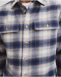 Country Road - Cotton Flannel Check Overshirt