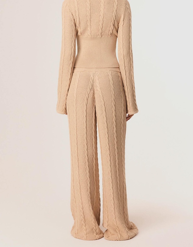 SNDYS - Cici Cable Knit Pants