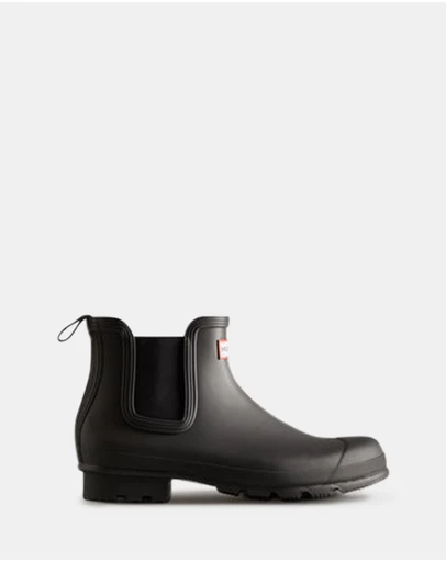 Hunter - Men's Original Chelsea Boot Black