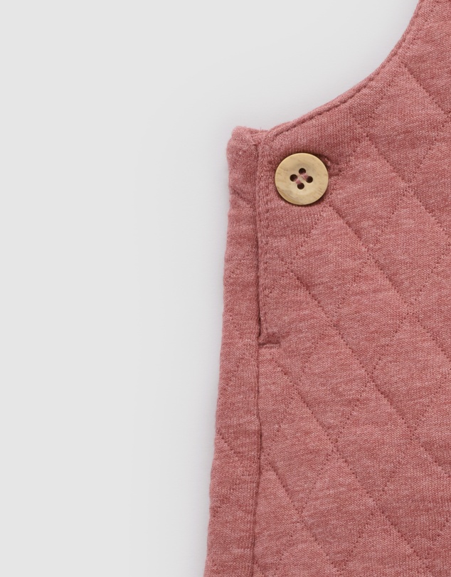 Purebaby - Quilted Overall -Kids-Babies