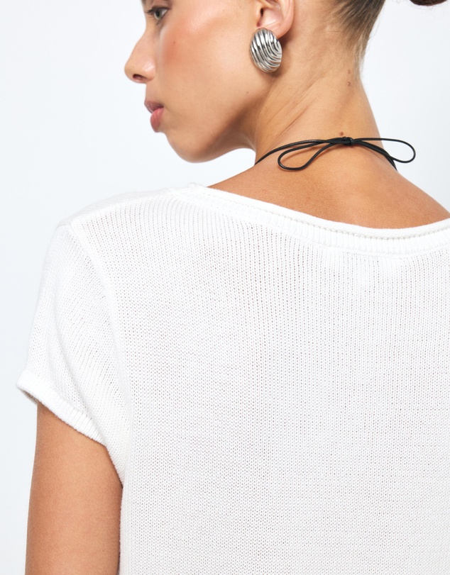 AERE - Lee Organic Cotton Knit Top