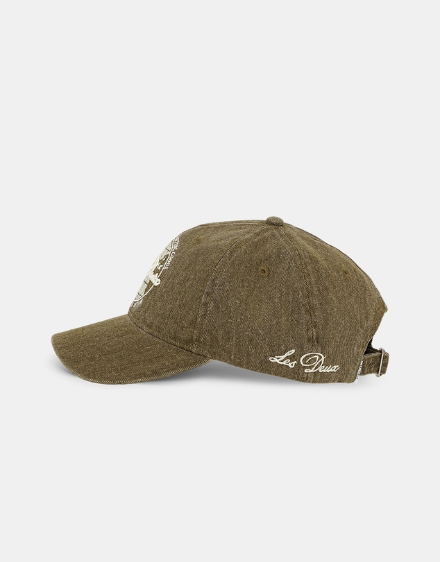 Les Deux - Globe Denim Dad Cap