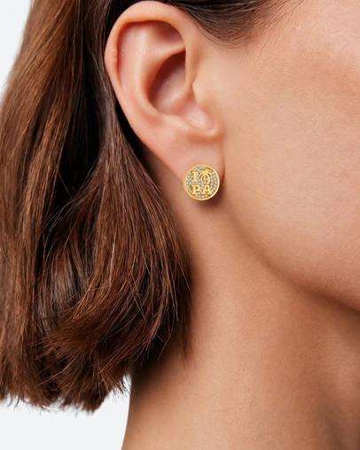 Palm Angels - Cenno GP Circlet&Studs Earrings