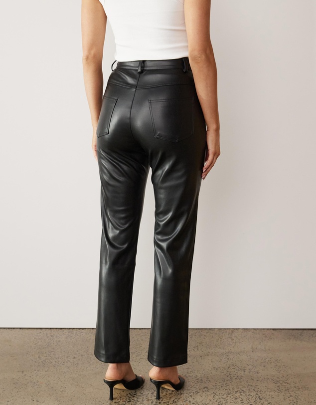 Atmos&Here - Ashley Leather Look Pants