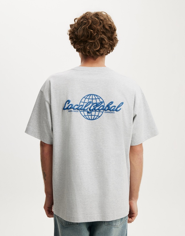 Cotton On - Box Fit Text T-Shirt