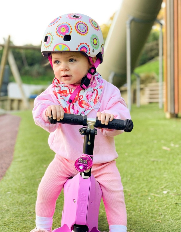 Micro Scooters - Micro Kids Pattern Helmet - Doodle Dot