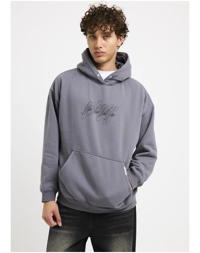Black Noise White Rain - Charm Hoodie