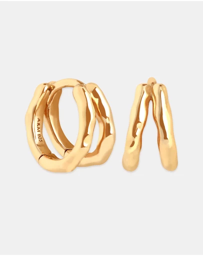 Astrid & Miyu - Molten Textured Illusion 18Ct