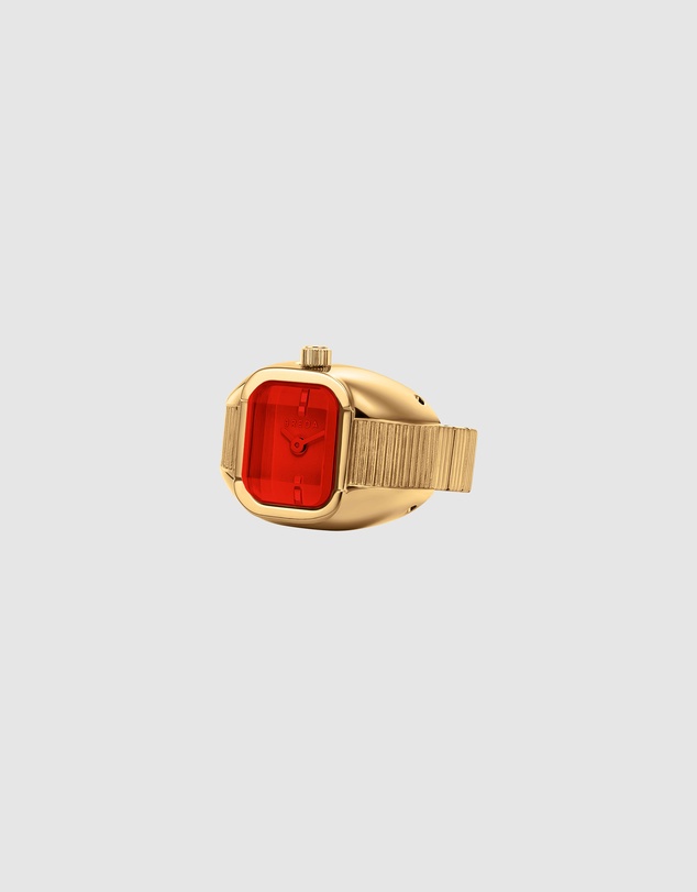 Breda - Nocturne Gold Expandable Ring Watch, 16MM