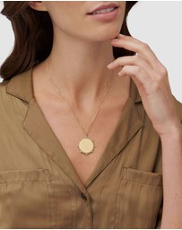 Fossil - Elliott Gold Tone Pendant