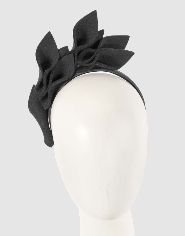 Max Alexander - Felt Winter Racing Fascinator