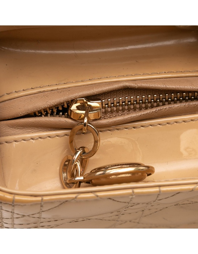 Pre-Loved by Azura Reborn - Pre-Loved Large Patent Cannage Lady Dior