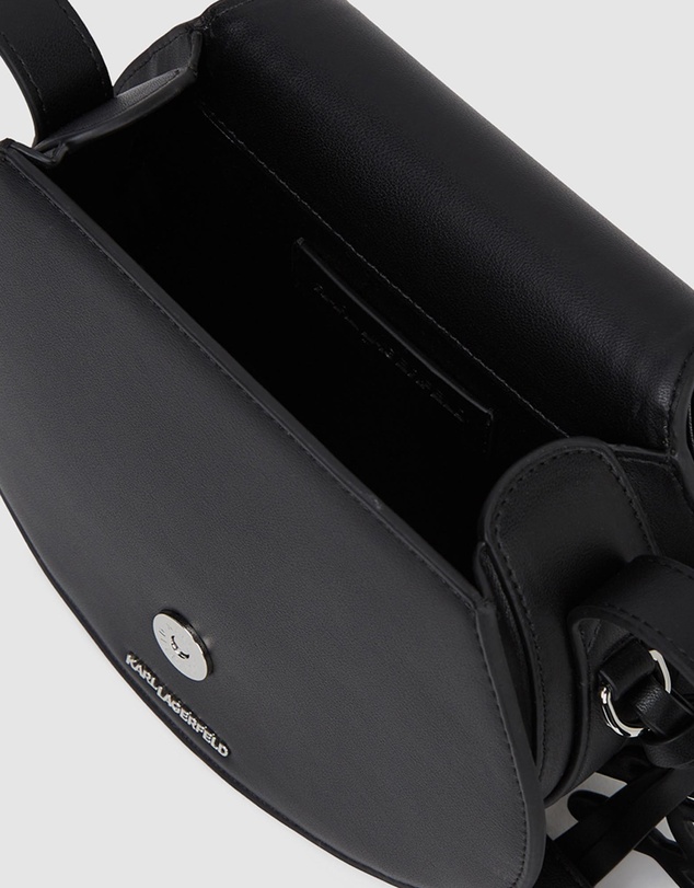 Karl Lagerfeld - K/Wellen Saddle Crossbody Bag