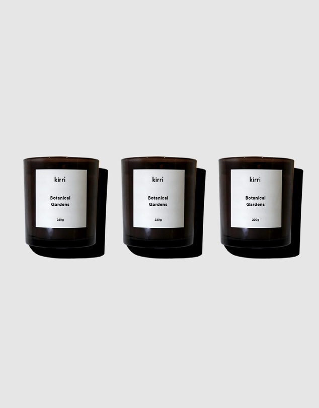 Kirri by Scent Australia Home - Botanical Gardens Candle (220g) Trio