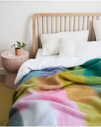 St Albans - Alpaca Throw Sassy