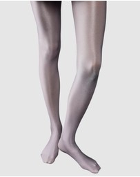 High Heel Jungle - Liquid Metal Tights - Silver