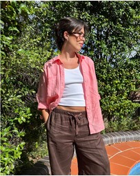 CAMIXA - Luna Oversize Linen Shirt