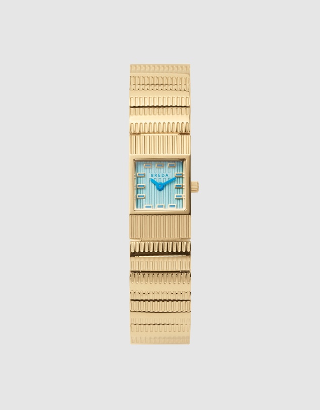 Breda - Groove Metal Bracelet Watch, 16MM