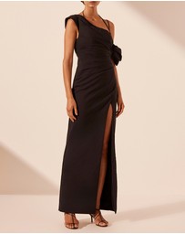 Shona Joy - Lani Asymmetrical Draped Maxi Dress