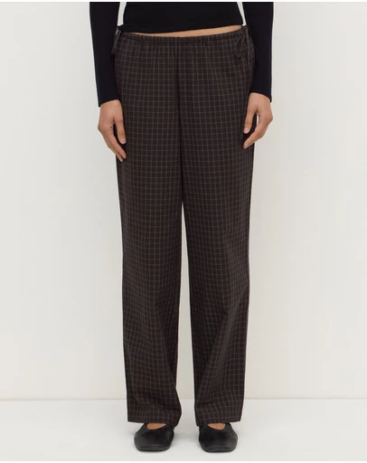 Assembly Label - Eddie Check Pants