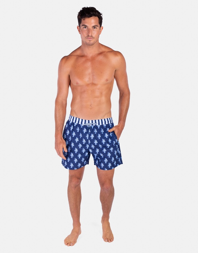 Tolu Australia - Blue Lobsters Swim Shorts