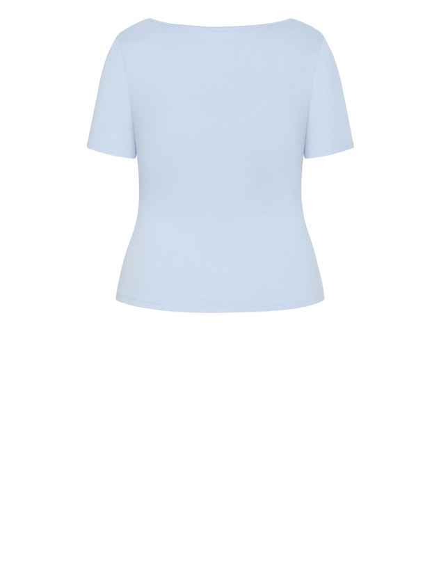City Chic - Classic Scoop Rib Tee