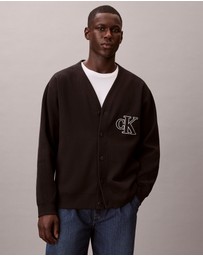 Calvin Klein Jeans - Double Rib Logo Cardigan