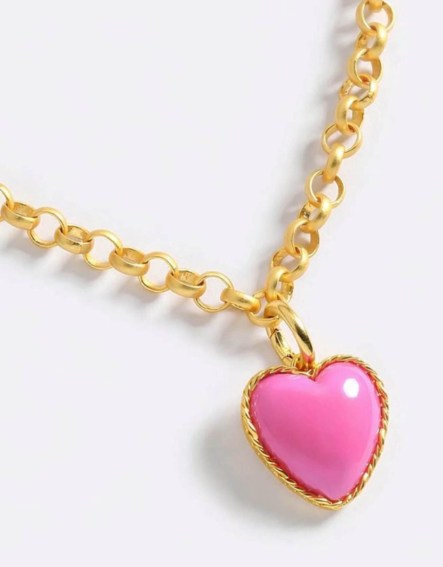 Emma Pills - Hot Heart Necklace
