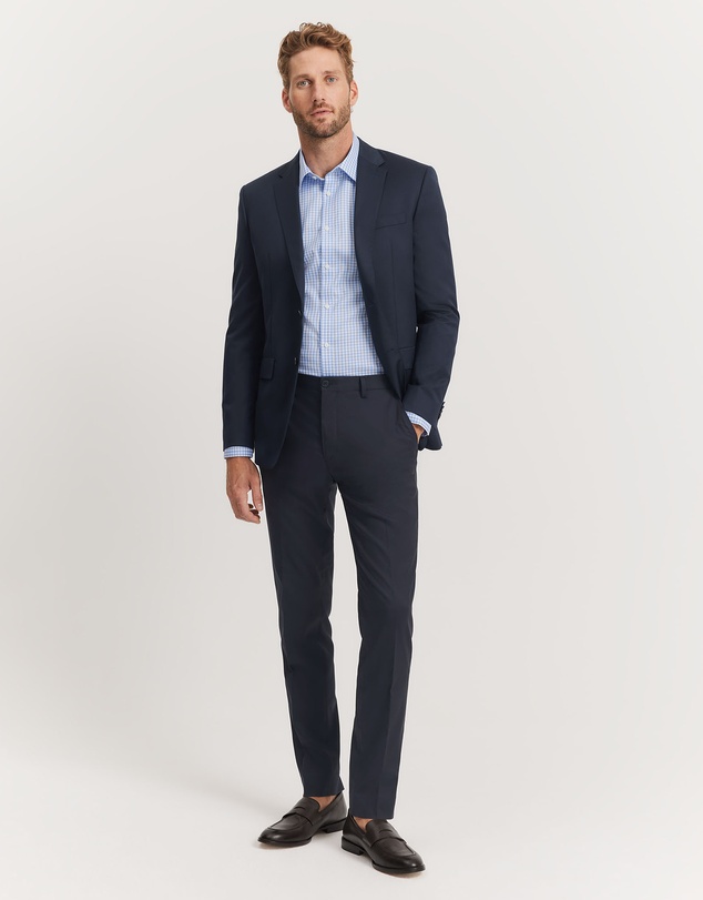 Country Road - Slim Fit Gingham Travel Shirt