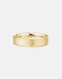 Ania Haie - Gold Smooth Band 4mm