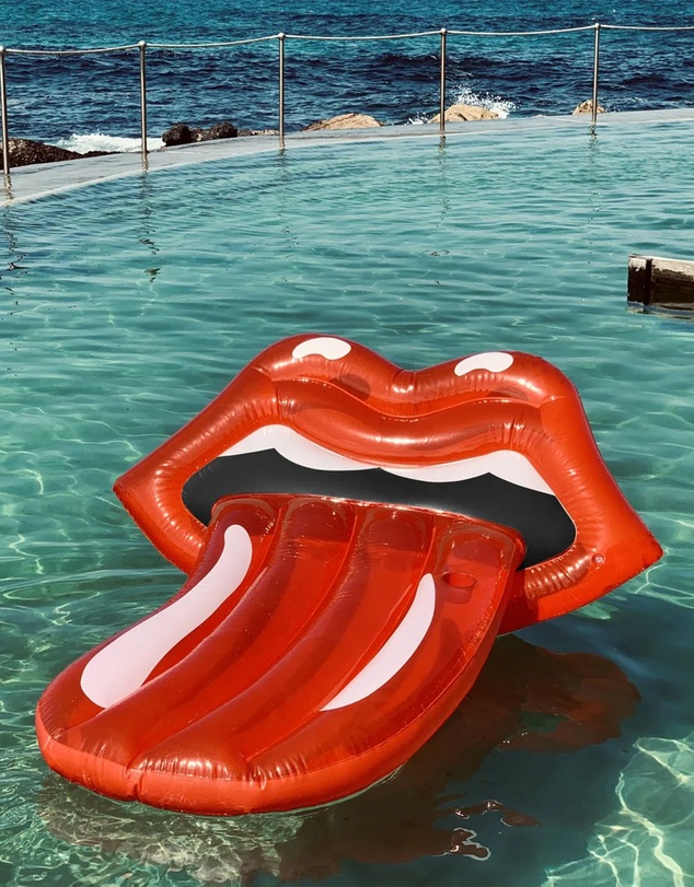 Sunnylife - Rolling Stones Deluxe Sit-on Float Inflatable Pool Float